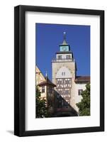 Oberer Torturm Tower, Markgroningen, Ludwigsburg District, Baden Wurttemberg, Germany, Europe-Markus Lange-Framed Photographic Print