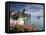 Oberhofen Castle, Lake Thun, Berner Oberland, Switzerland-Doug Pearson-Framed Stretched Canvas