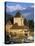 Oberhofen Castle, Lake Thun, Switzerland-Peter Adams-Stretched Canvas