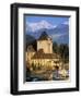 Oberhofen Castle, Lake Thun, Switzerland-Peter Adams-Framed Photographic Print