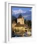 Oberhofen Castle, Lake Thun, Switzerland-Peter Adams-Framed Photographic Print