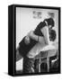 Oberlin College Students Kissing in a Co-Ed Dorm-Bill Ray-Framed Stretched Canvas