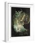 Oberon And The Mermaid-Douglas Harvey-Framed Art Print