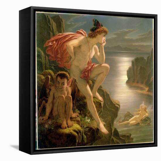 Oberon and the Mermaid-Sir Joseph Noel Paton-Framed Stretched Canvas