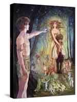 Oberon and Titania-Judy Mastrangelo-Stretched Canvas