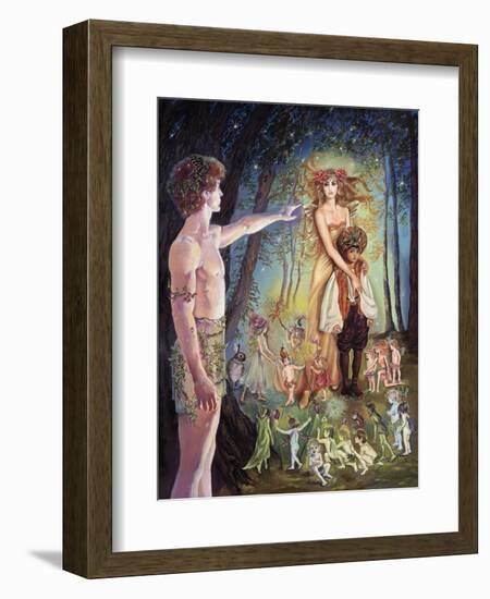 Oberon and Titania-Judy Mastrangelo-Framed Giclee Print