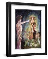 Oberon and Titania-Judy Mastrangelo-Framed Giclee Print