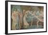 'Oberon, Titania and Puck with Fairies dancing', 1786-William Blake-Framed Giclee Print