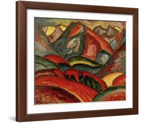 Oberstdorf, landscape-Alexej Von Jawlensky-Framed Giclee Print