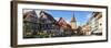 Oberturm Tower in Gengenbach's Picturesque Altstad Illuminated at Dusk, Black Forest, Germany-Doug Pearson-Framed Photographic Print