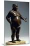 Obese Man-Andrea Riccio-Mounted Giclee Print