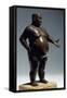 Obese Man-Andrea Riccio-Framed Stretched Canvas