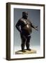 Obese Man-Andrea Riccio-Framed Giclee Print