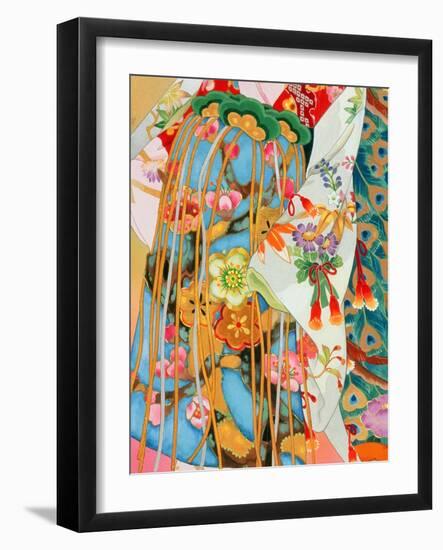 Obi-Haruyo Morita-Framed Art Print