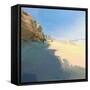 Obidos Beach-Carmen Merino-Framed Stretched Canvas