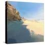 Obidos Beach-Carmen Merino-Stretched Canvas