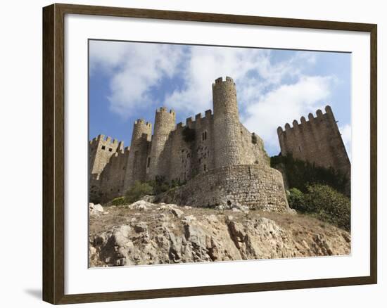 Obidos Castle, a Medieval Forstress, Today Used as a Luxury Pousada Hotel, in Obidos, Estremadura, -Stuart Forster-Framed Photographic Print