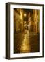 Obidos, Portugal, night, street scene-George Theodore-Framed Photographic Print