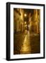 Obidos, Portugal, night, street scene-George Theodore-Framed Photographic Print