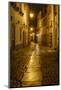 Obidos, Portugal, night, street scene-George Theodore-Mounted Photographic Print