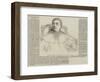 Obituary of Eminent Persons Recently Deceased-Hippolyte Delaroche-Framed Giclee Print