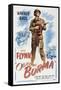 Objective, Burma!, 1945, Directed by Raoul Walsh-null-Framed Stretched Canvas