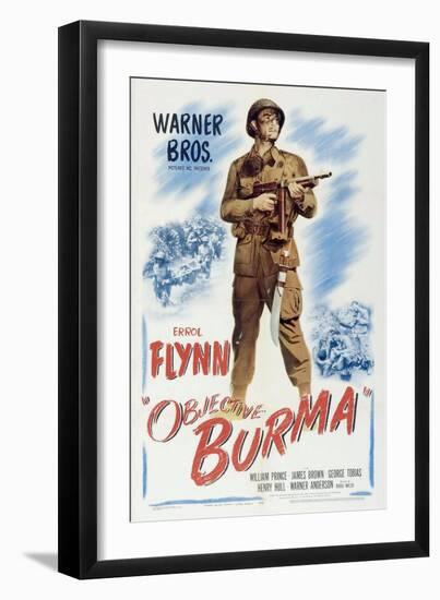 Objective, Burma!, 1945, Directed by Raoul Walsh-null-Framed Giclee Print