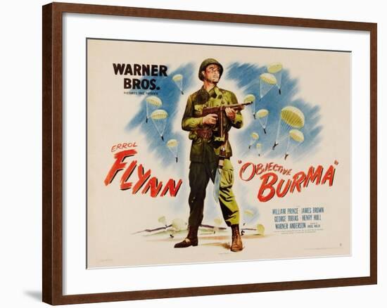 Objective, Burma!, 1945-null-Framed Art Print