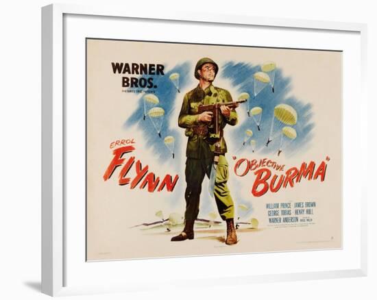 Objective, Burma!, 1945-null-Framed Art Print