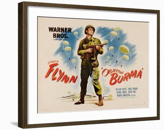 Objective, Burma!, 1945-null-Framed Art Print