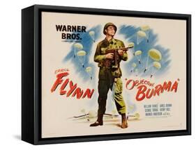 Objective, Burma!, 1945-null-Framed Stretched Canvas