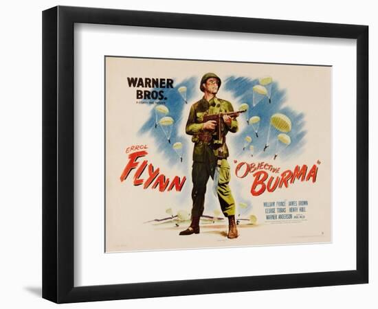 Objective, Burma!, 1945-null-Framed Art Print