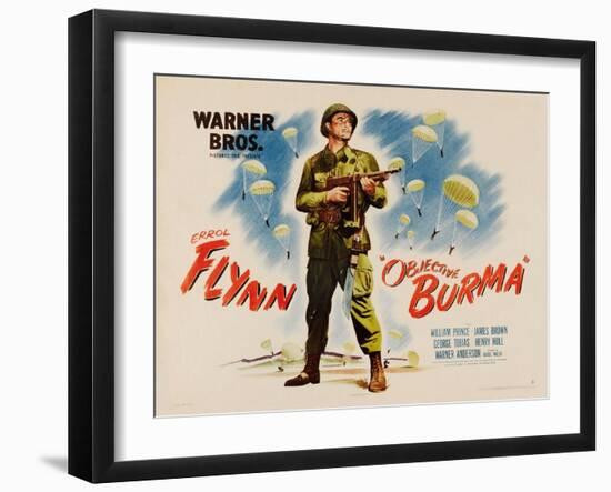 Objective, Burma!, 1945-null-Framed Art Print