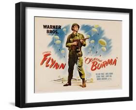 Objective, Burma!, 1945-null-Framed Art Print