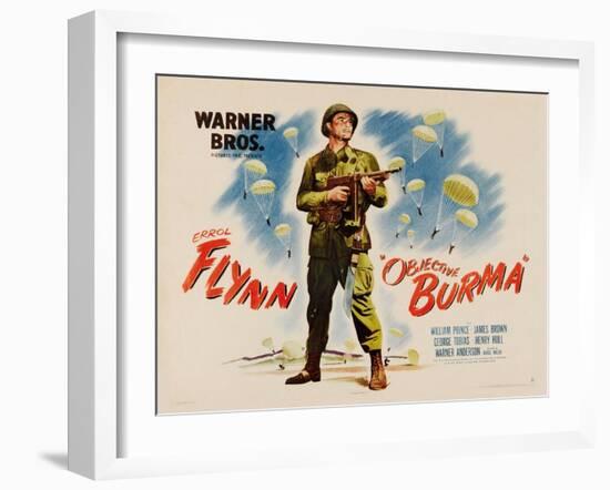 Objective, Burma!, 1945-null-Framed Art Print