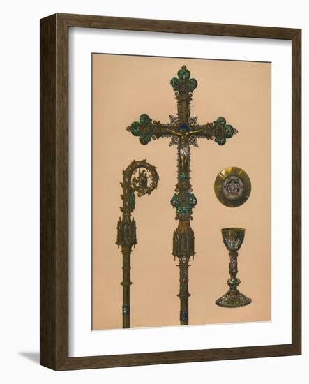 Objects for Ecclesiastical Use by E.C. Trioullier, Paris', 1893-Robert Dudley-Framed Giclee Print