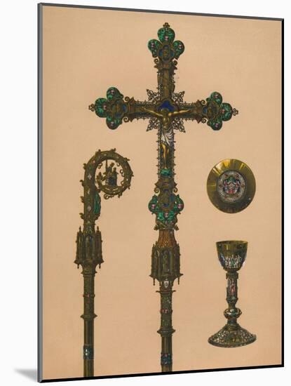 Objects for Ecclesiastical Use by E.C. Trioullier, Paris', 1893-Robert Dudley-Mounted Giclee Print