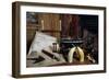 Objects from a Nineteenth Century Captain's Desk-American School-Framed Giclee Print