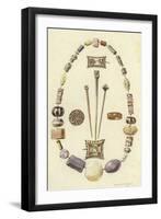 Objects from the Ancient Settlement of Dorestad, Netherlands-Willem II Steelink-Framed Giclee Print