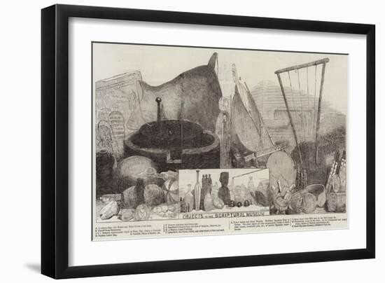 Objects in the Scriptural Museum-null-Framed Giclee Print