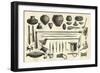 Objects of the Chontaquiros Indians 1869 Peru-null-Framed Giclee Print