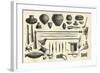 Objects of the Chontaquiros Indians 1869 Peru-null-Framed Giclee Print