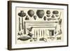 Objects of the Chontaquiros Indians 1869 Peru-null-Framed Giclee Print