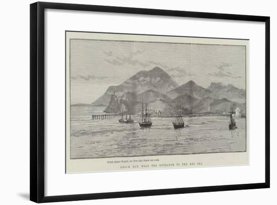 Obock Bay, Near the Entrance to the Red Sea-null-Framed Giclee Print