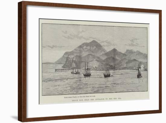 Obock Bay, Near the Entrance to the Red Sea-null-Framed Giclee Print