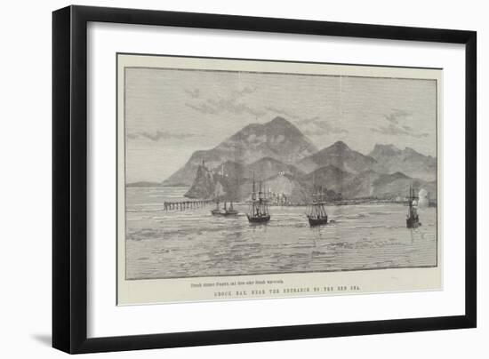 Obock Bay, Near the Entrance to the Red Sea-null-Framed Giclee Print