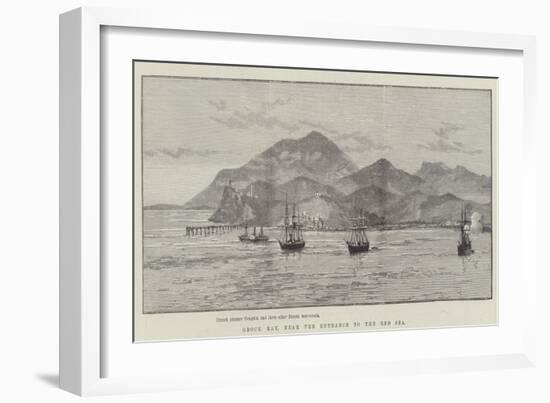 Obock Bay, Near the Entrance to the Red Sea-null-Framed Giclee Print