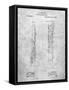 Oboe Patent-Cole Borders-Framed Stretched Canvas