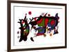 Obra de Joan Miro-Joan Miro-Framed Art Print