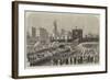 Obsequies of the Duke of Malakoff at Algiers on the 4 June-null-Framed Giclee Print